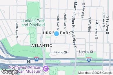 Map image of the property - 2415 S Norman St