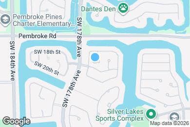 Map image of the property - 1876 SW 177th Terrace