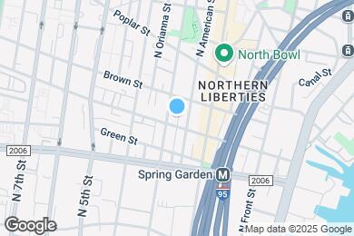 Map image of the property - 706 N Bodine St