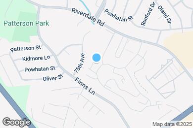 Map image of the property - 7521 Riverdale Rd
