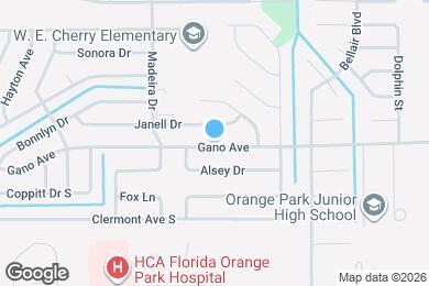 Map image of the property - 417 Gano Ave