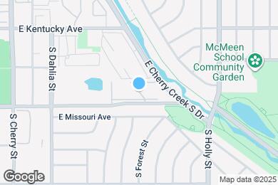 Map image of the property - 5300 Cherry Creek S Dr