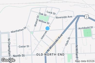 Map image of the property - 122 Intervale Ave