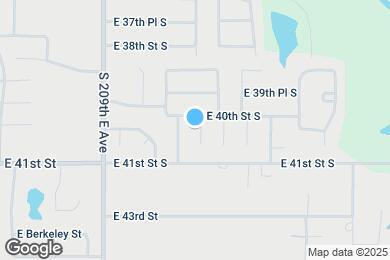 Map image of the property - 4024 S 212th E Ave