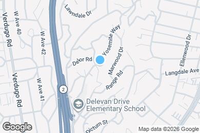 Map image of the property - 2600 Delevan Dr