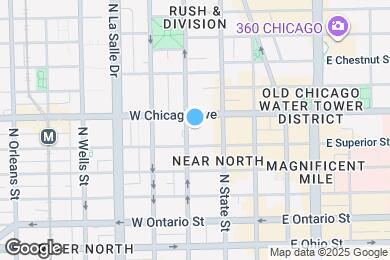 Map image of the property - 745 N Dearborn St