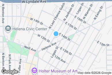 Map image of the property - 719 Jackson St