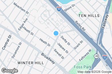 Map image of the property - 64 Temple St