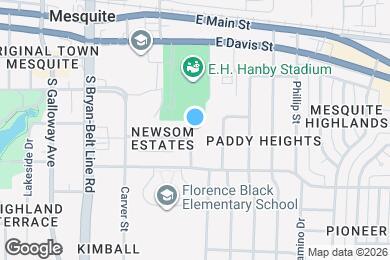 Map image of the property - 417 E Holley St