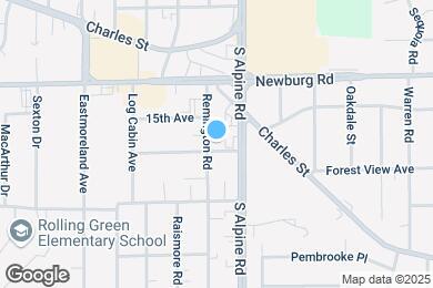 Map image of the property - 4008 16th Ave