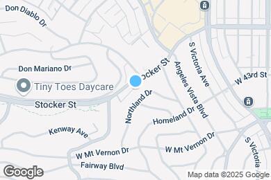 Map image of the property - 3800 Stocker St