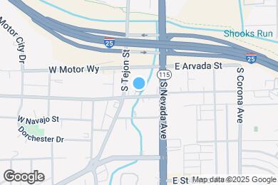 Map image of the property - 118 E Brookside St