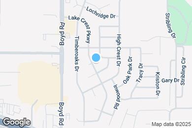 Map image of the property - 720 Lake Crest Pkwy