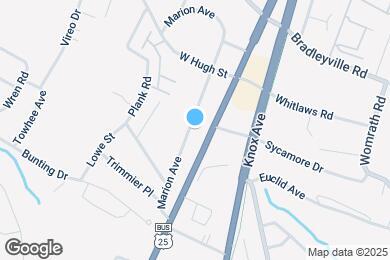 Map image of the property - 1725 Marion Ave