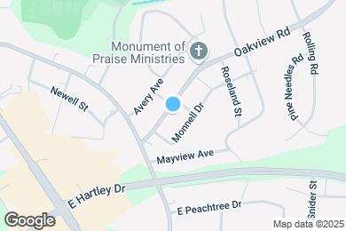 Map image of the property - 210 Oakview Rd