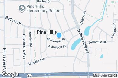 Map image of the property - 5207 Montague Pl