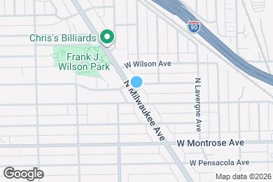 Map image of the property - 4519 N Milwaukee Ave