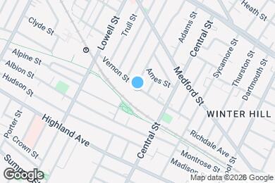 Map image of the property - 40 Vernon St