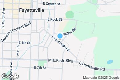 Map image of the property - 322 E Huntsville Rd