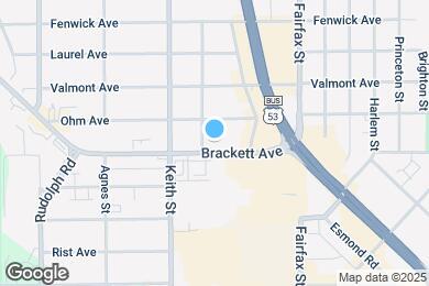 Map image of the property - 2108 Brackett Ave