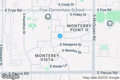 Map image of the property - 791 E Glenmere Dr
