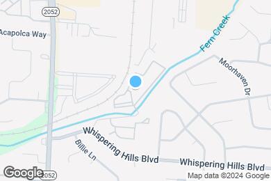 Map image of the property - Whispering Hills Apartments Southeast