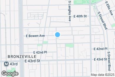 Map image of the property - 603 E Bowen Ave