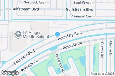 Map image of the property - 485 Boundary Blvd