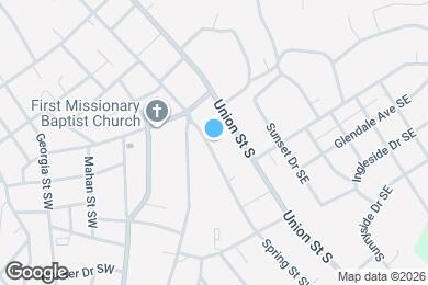 Map image of the property - 245 Spring St SW