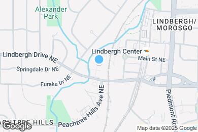 Map image of the property - 430 Lindbergh Drive NE