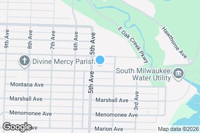 Map image of the property - 420 Marquette Ave