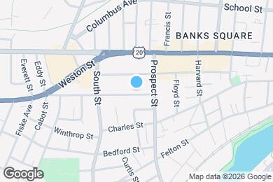 Map image of the property - 21 Vernon St