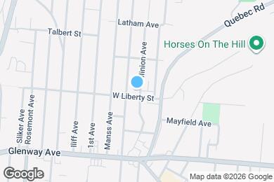 Map image of the property - 1607 Minion Ave