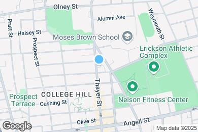 Map image of the property - 349 Thayer St