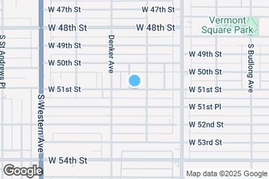 Map image of the property - 1488 W 51st St