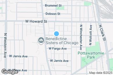 Map image of the property - 2044 W Birchwood Ave