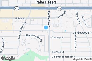 Map image of the property - 73953 Shadow Mountain Dr
