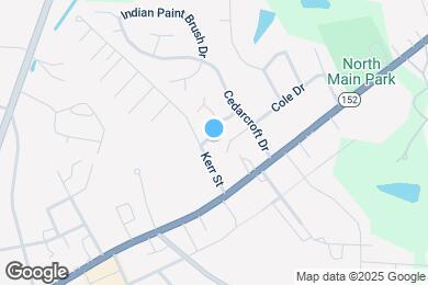 Map image of the property - 1207 Larkspur Dr