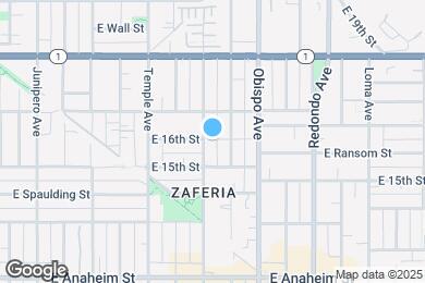 Map image of the property - 1542 Orizaba Ave