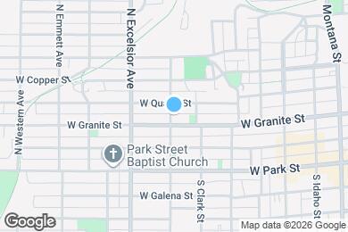 Map image of the property - 202 N Alabama St