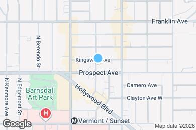 Map image of the property - 1718 Rodney Dr