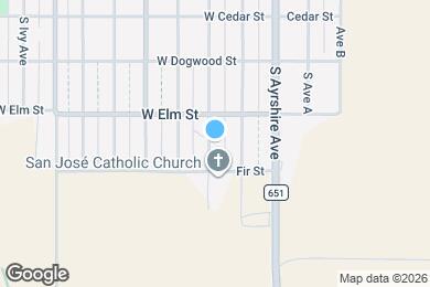 Map image of the property - 629 S Crosby St