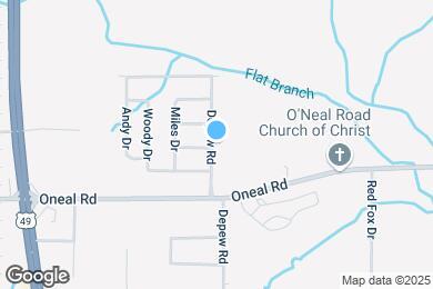 Map image of the property - 13030 Depew Rd