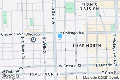 Map image of the property - 110 W Superior St