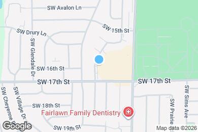 Map image of the property - Hillsdale Apartments