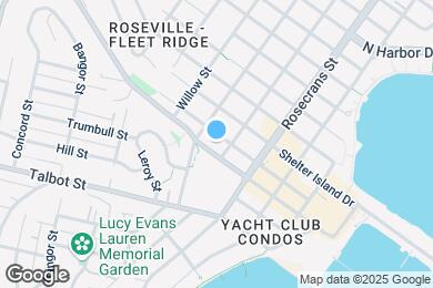 Map image of the property - 3124 Cañon St