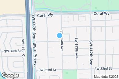 Map image of the property - 2750 SW 114th Ave