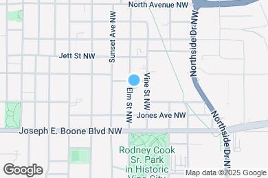Map image of the property - 403 Elm St NW