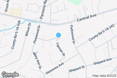 Map image of the property - 212 Warington St