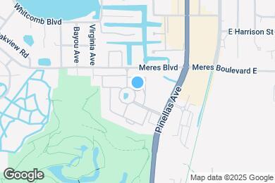 Map image of the property - 1250 S Pinellas Ave